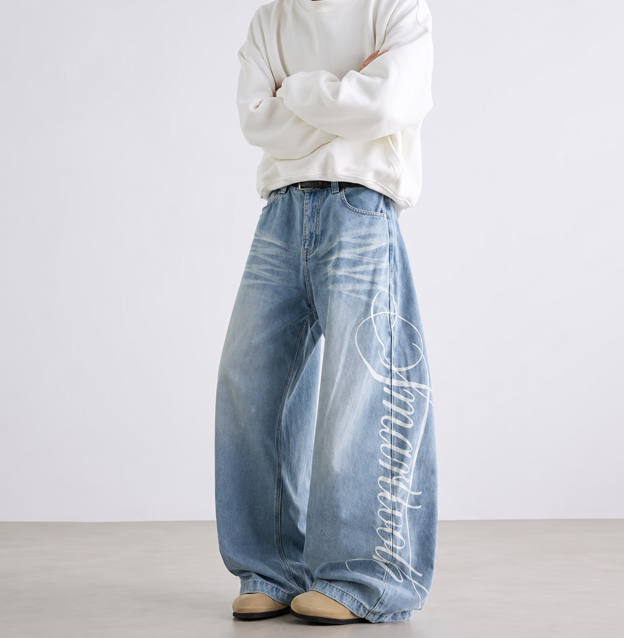 AUTUMN MEN'S BAGGY Y2K