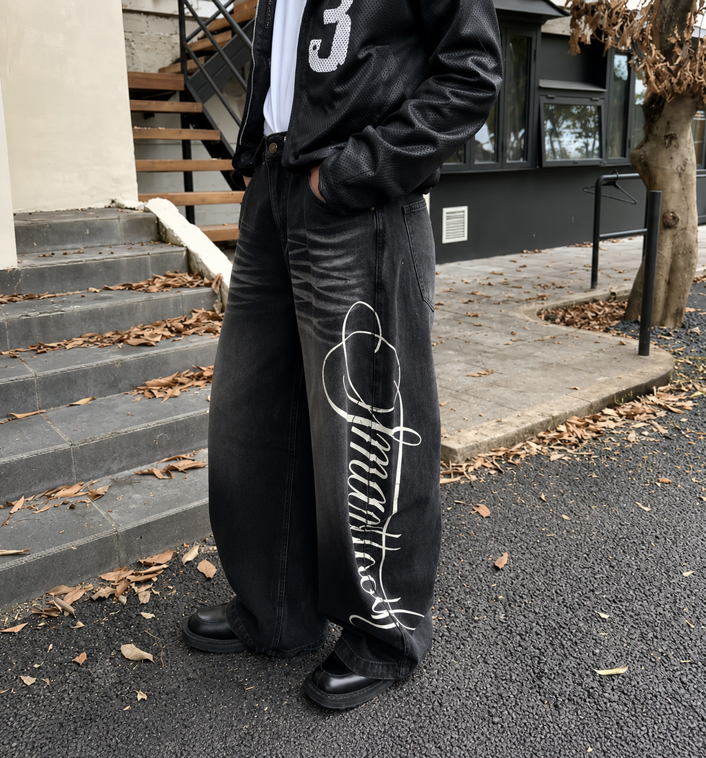 AUTUMN MEN'S BAGGY Y2K