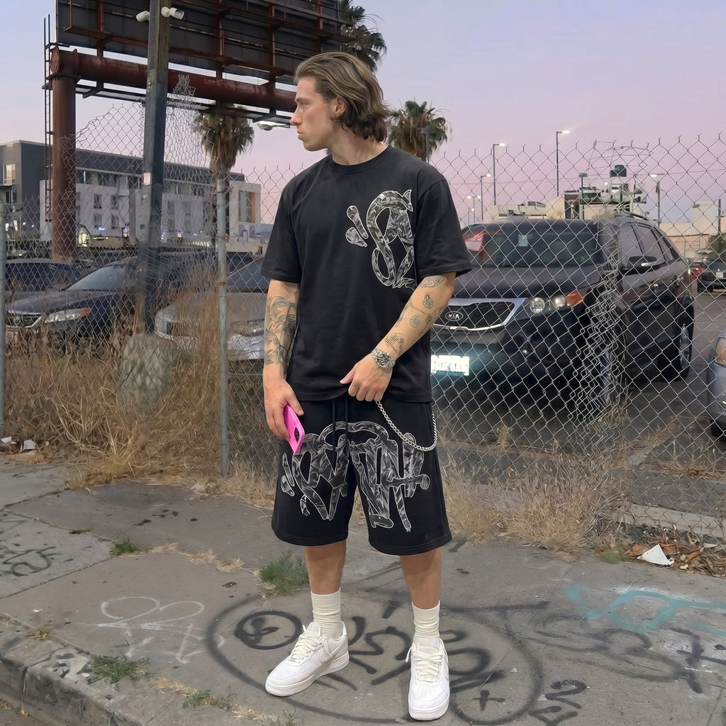 CENTRAL CEE Y2K SUMMER SHORT-SLEEVED